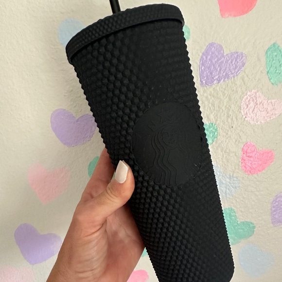 Starbucks Matte Black Studded Diamond Fall 2019 Tumbler Cup Limited Edition - Picture 2 of 7